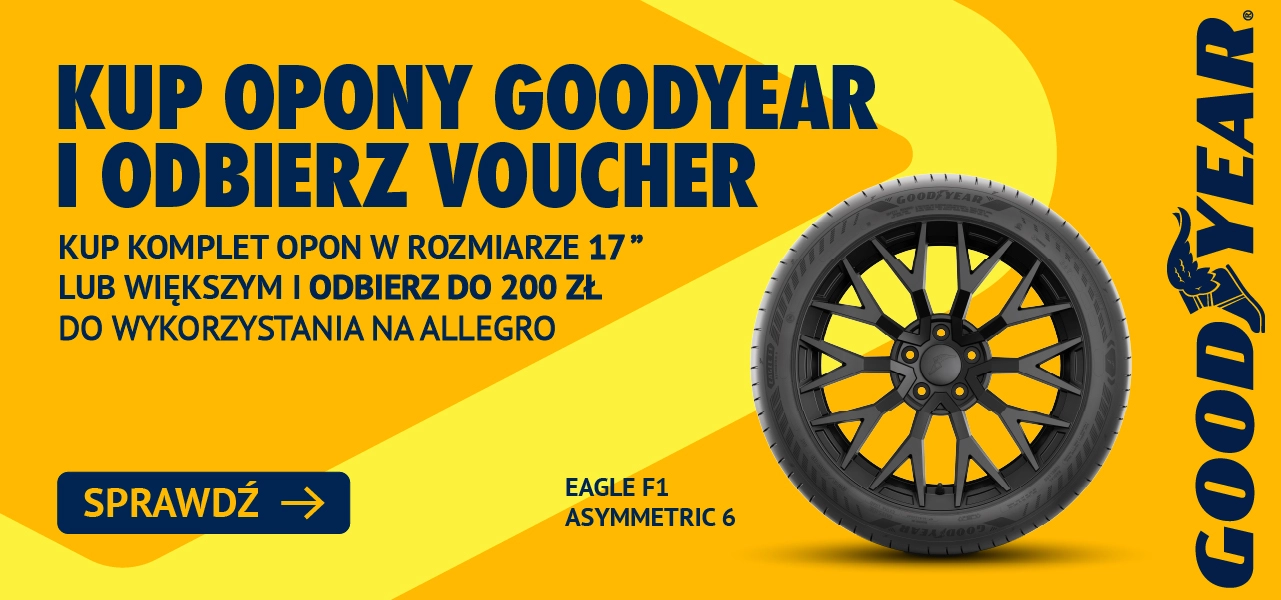 Goodyear Eagle F1 SuperSport: 84 %, 53 recenzje, od 459,00 zł
